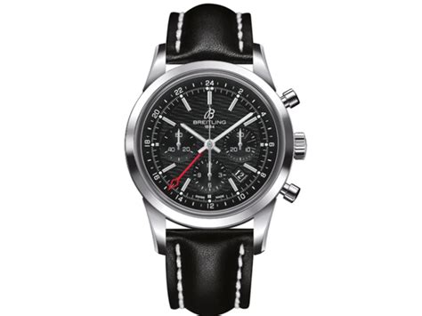 breitling transocean chronograph schwarz lederband schwarz|breitling transocean vintage.